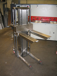 Stainless Steel Pallet Lifter